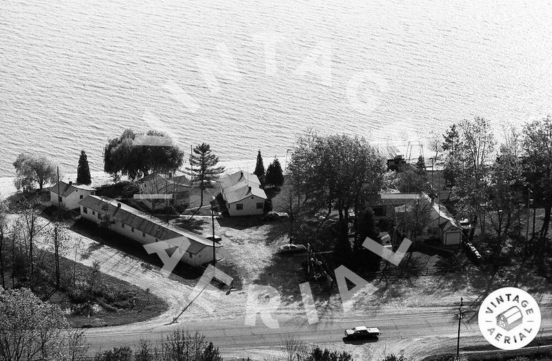 Kaslers Cottages - 1982 Aerial Photo